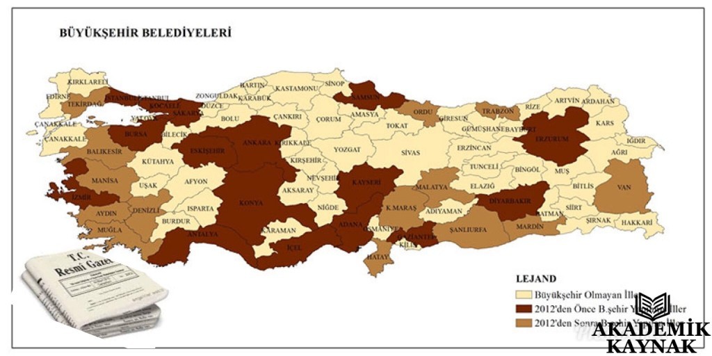 büyükşehir-2-1024x512 Türkiye’de 1980’den Günümüze Büyükşehir Belediyelerinin Dönüşümünün Kanunlarla Değerlendirilmesi